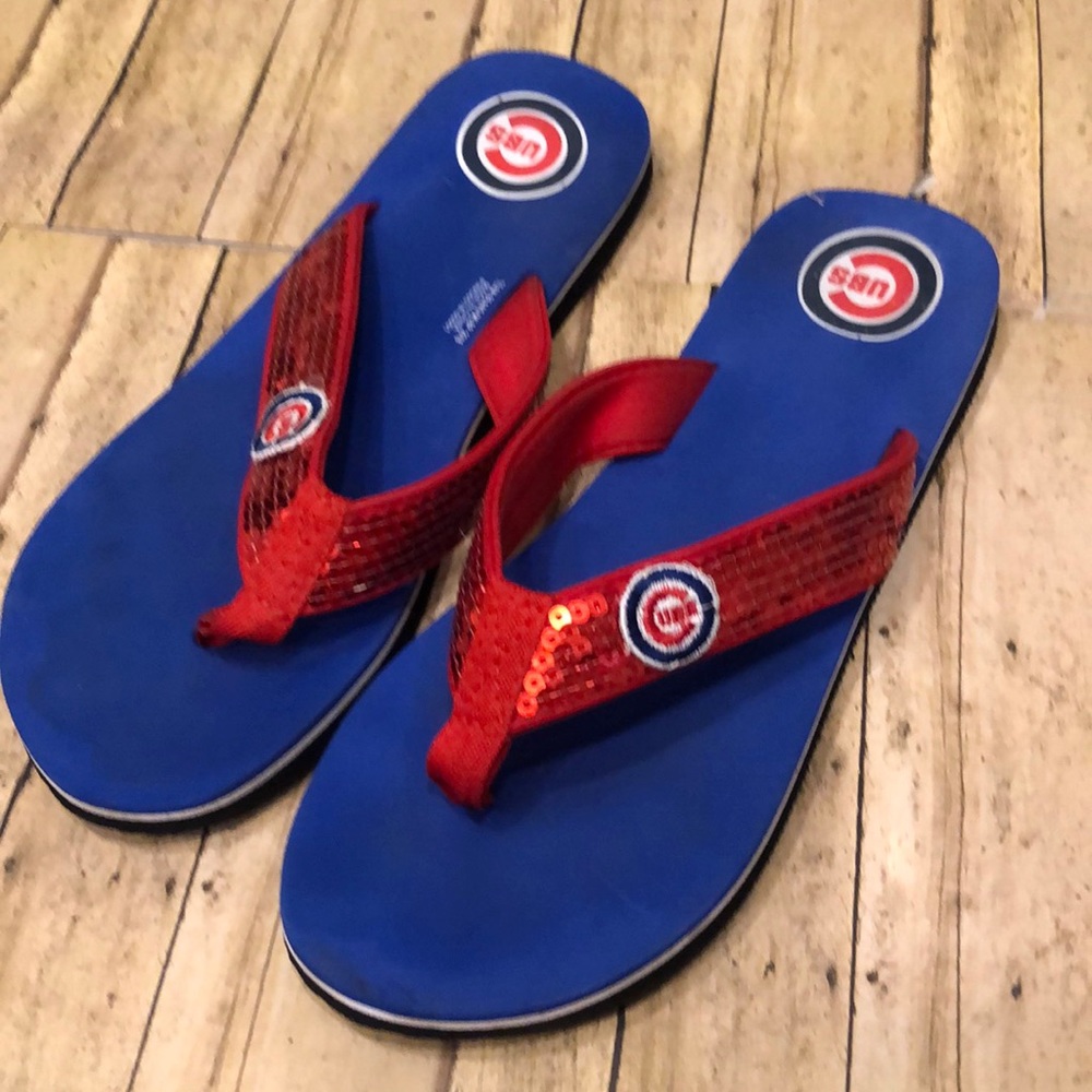 Women’s Cubs sparkly sandals